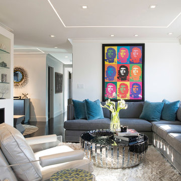 Downtown Modern- Living Room