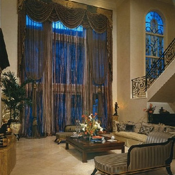 Dramatic Living Room