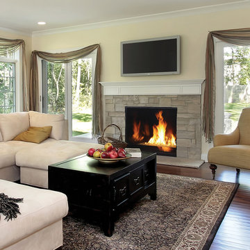 DRC6300 - Contemporary Gas Fireplaces by Superior