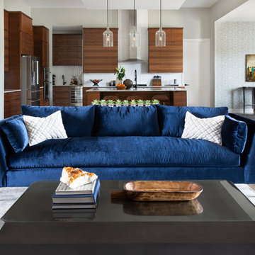 Dream Catcher Modern Getaway: Living Room