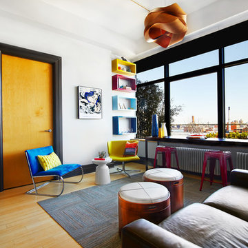 DUMBO Penthouse | Living Room | Karen Chien Inc.