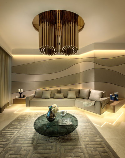 Contemporary Living Room by Ministry of Design
