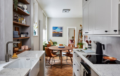 Houzz Tour: A Small City Flat With a Cosy Midcentury Vibe