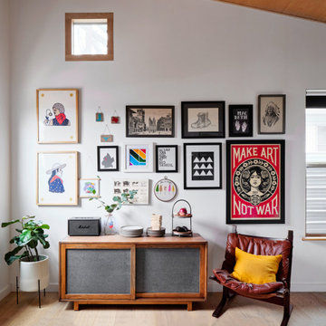 East Austin Colorful Kitchen