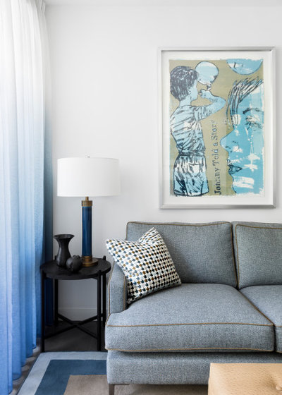 Living Room by Peter Schaad Design Studio
