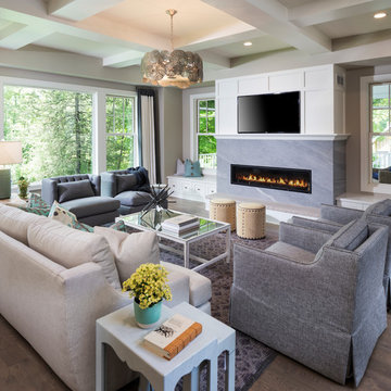 Eclectic Cape Cod Transitional Style Home