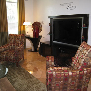 Eclectic Living room, Austin, Texas