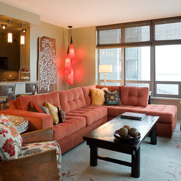 Eclectic Living Room