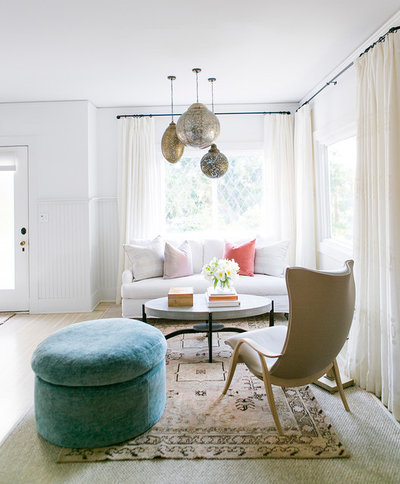 Eclectic Living Room by Lauren Christine Henno