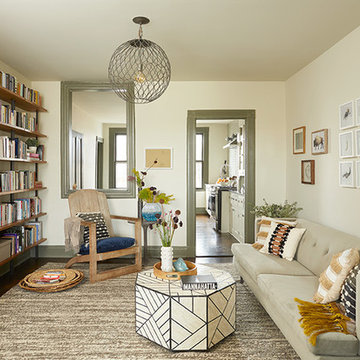 Eclectic Modern-Bohemian Brownstone Apartment