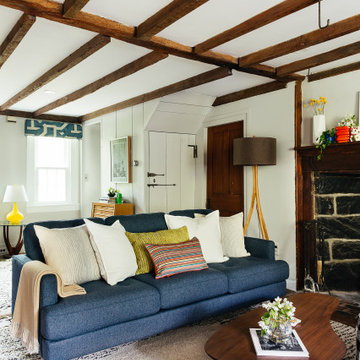 Eclectic Modern Farmhouse Living Room