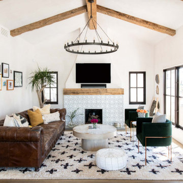 Eclectic Spanish Beach Bungalow