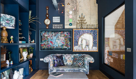 9 Ideas for Designing a Navy Blue Living Room
