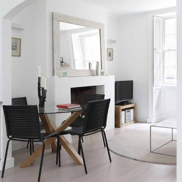 Eco-friendly Townhome Living Room