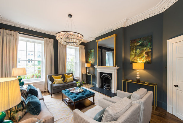 Classique Chic Salon by Lally Walford Interiors