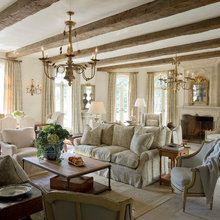 French country living room