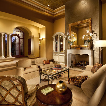 Elegant Living Room- Paradise Valley home