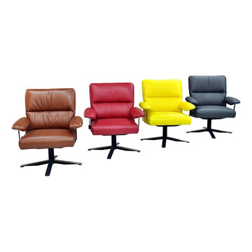 Elis Reclining Lounge Chair by Lafer Recliners of Brazil