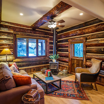 Elk Park Ranch Barn Living Room