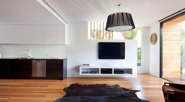 Contemporary Living Room by Simon Couchman Architects