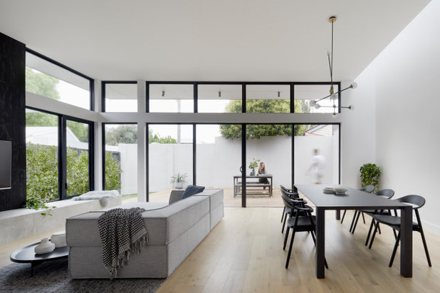 Contemporary Living Room by de.arch