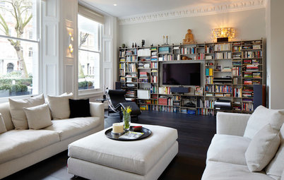 Houzz Tour: A Glamorous Family Home With Striking Modern Features