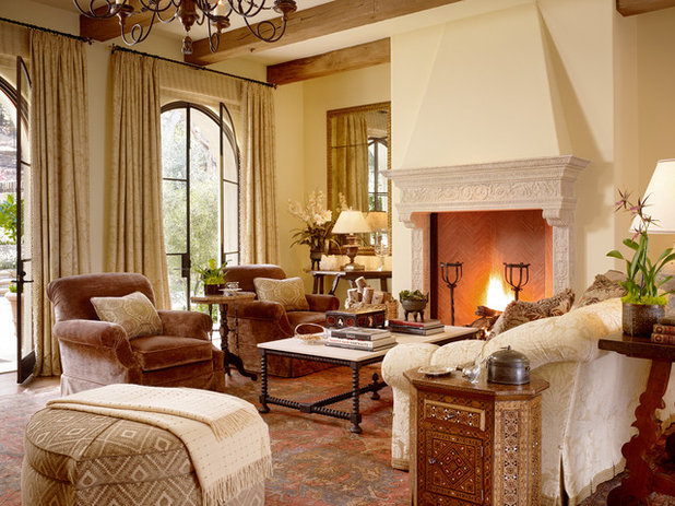 Traditional Living Room by Tucker & Marks