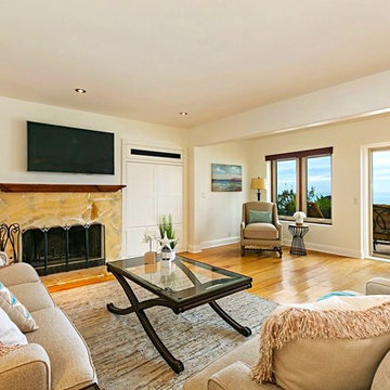 Encinitas beach front home staging