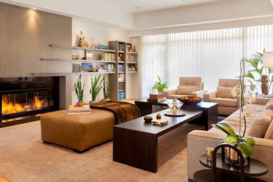 Inspiration for a midcentury living room in Los Angeles.