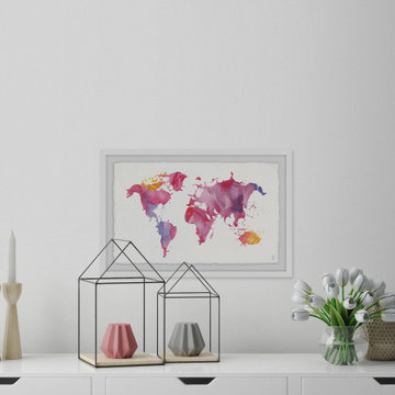 "Ethereal World" Framed Painting Print