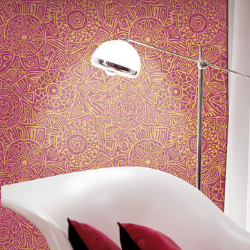 Ethnico Afro Wallpaper available at NewWall
