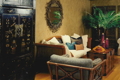 Euro/Asian Inspired Living Room