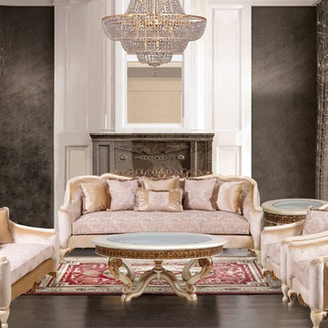 European Furniture Angelica Luxury Sofa Set