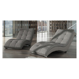 European modern chaise lounge ELJAS - Modern - Living Room - Chicago - by  Eqsalon Furniture Inspirations | Houzz