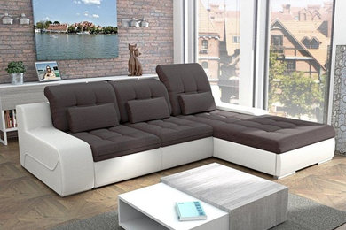 European sectional sleeper sofa GIORGIO