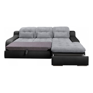 European sectional sleeper sofa GIORGIO