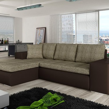 European sectional sleeper sofa ROSA