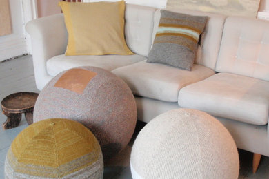 EXAMPLES OF BESPOKE SEATING SPHERES AND CUSHIONS