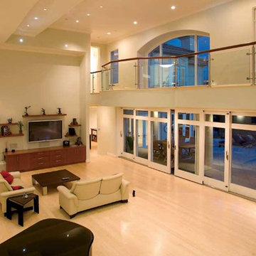 Expansive living room