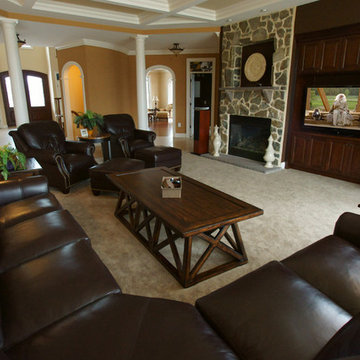 Expansive Open Plan Family Room
