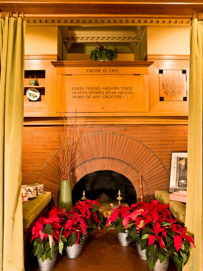 Traditional Living Room Experience the Holidays at Frank Lloyd Wright's Home and Studio