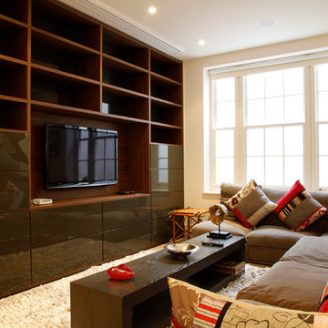 Fabulous basement construction in a detached property in St. Johns Wood