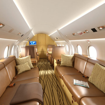 FALCON 2000 Private Aircraft Interior