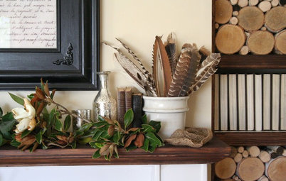 Dress Up Your Mantel for Fall and Thanksgiving