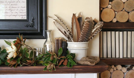 Dress Up Your Mantel for Fall and Thanksgiving