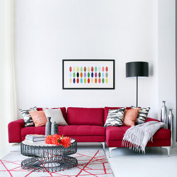 Family Living Area - Buckinghamshire Residence