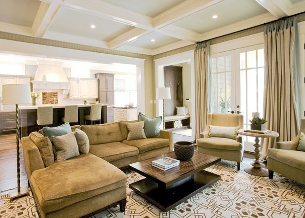 Traditional Living Room by Brian Watford Interiors
