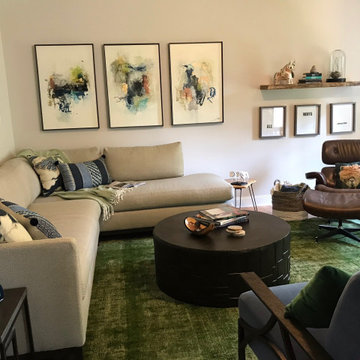 A “guys” space - Living room  - Charlotte NC