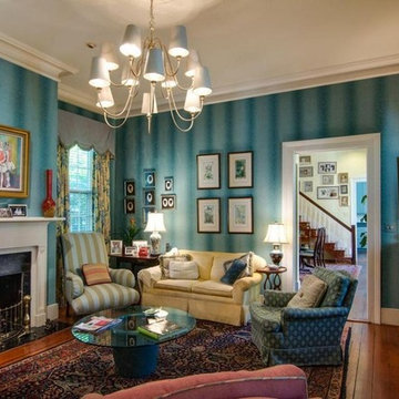 Family Room in Charleston Historic District