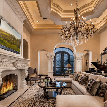 Famous Fireplaces by Fratantoni Luxury Estates!